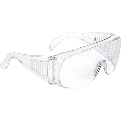 Occhiale Sicurezza Evo Pc Nylon Lente Trasparente 10 Pezzi - 2