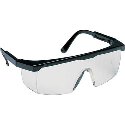 Occhiale Sicurezza Basic Pc Nylon Lente Trasparente 12 Pezzi - 2