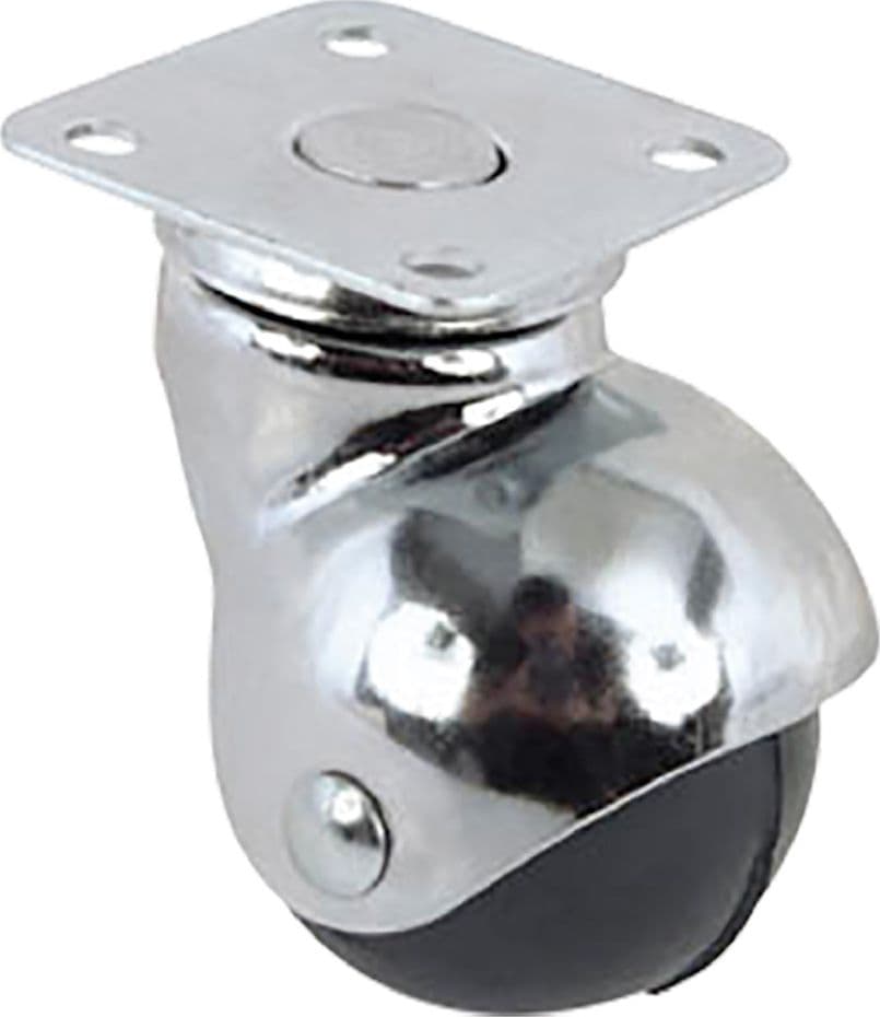 Ruota per Mobili Art 165 Piastra Avo Ø 50 47 x 47 mm - 2