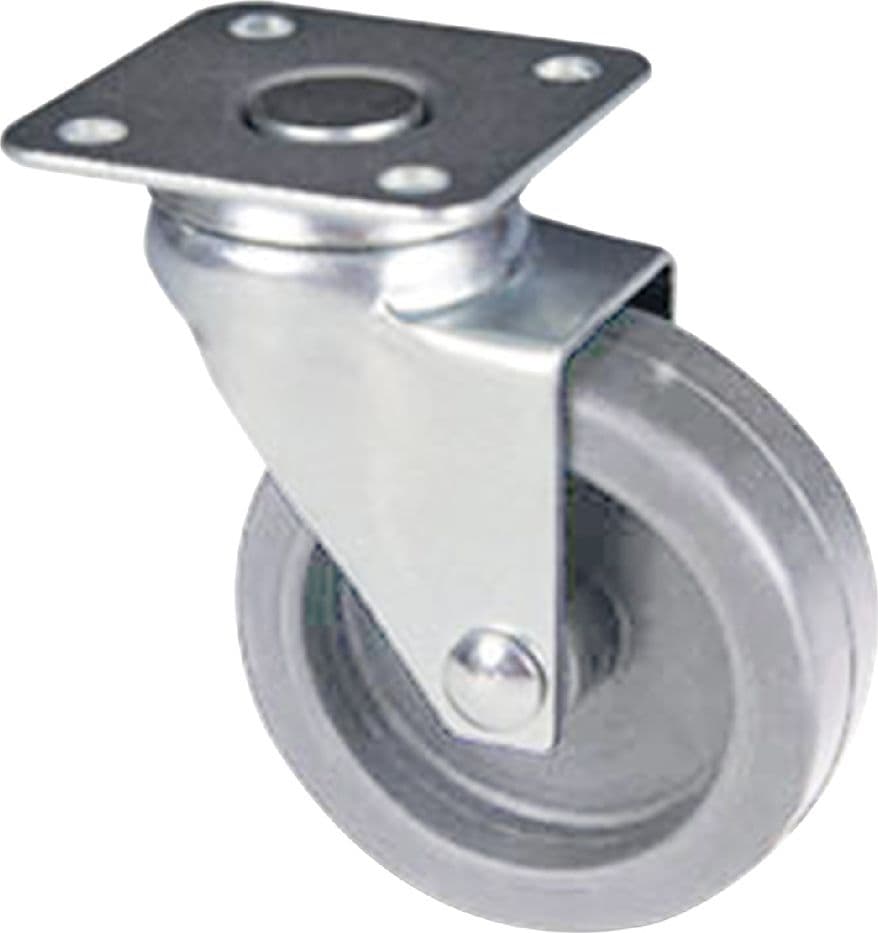 Ruota per Mobili Art 220 Piastra Avo Grigia Ø 60 60 x 60 mm - 2