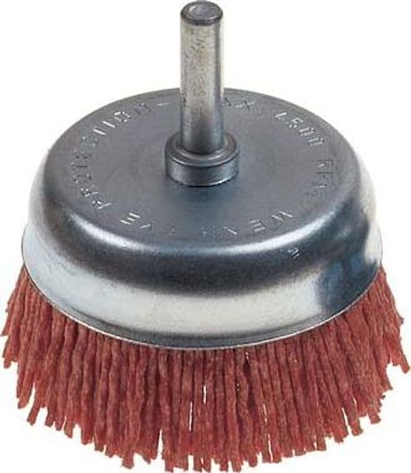 Spazzola Fibra a Tazza con Gambo PG 497.35 mm 70 Grana 80 g.mm 6 - 2