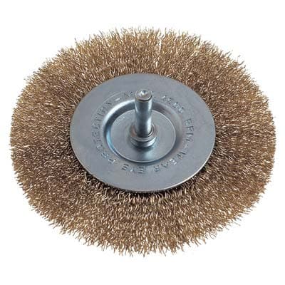Spazzola Acciaio Circolare con Gambo PG 469.00 g 6 x 25 mm 50 mm 5 Pezzi - 2