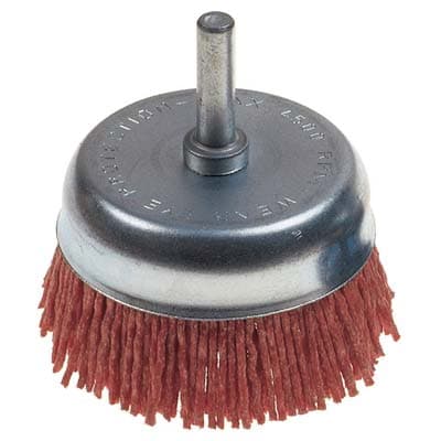 Spazzola Fibra a Tazza con Gambo PG 497.40 mm 70 Grana 150 g.mm 6 - 2