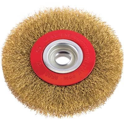 Spazzola Acciaio Circolare con Foro PG 486.00 F 100 mm 13 mm 5 Pezzi - 2