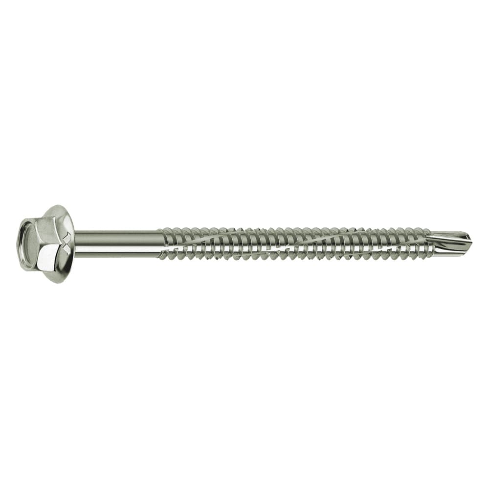 Tirafondo Autoperforante per Mustad 943 Ferro 100 Pezzi 6,3 x 180 mm - 2