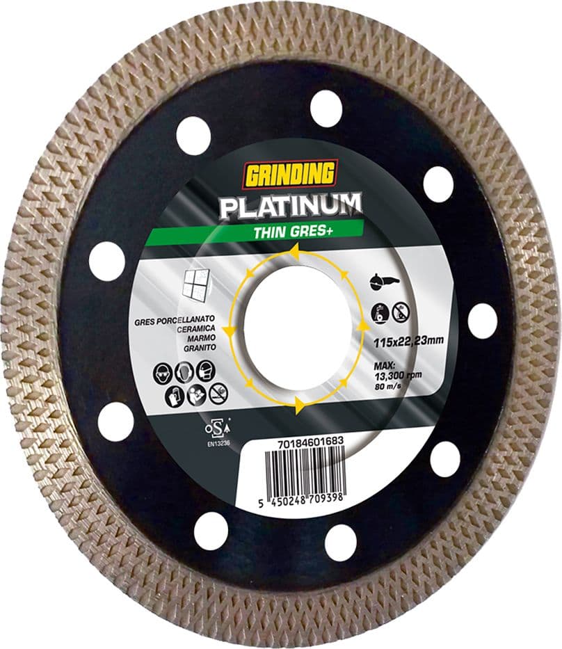 Disco Diamantato Grinding Platinum Ø 115 X 1,4 - 2