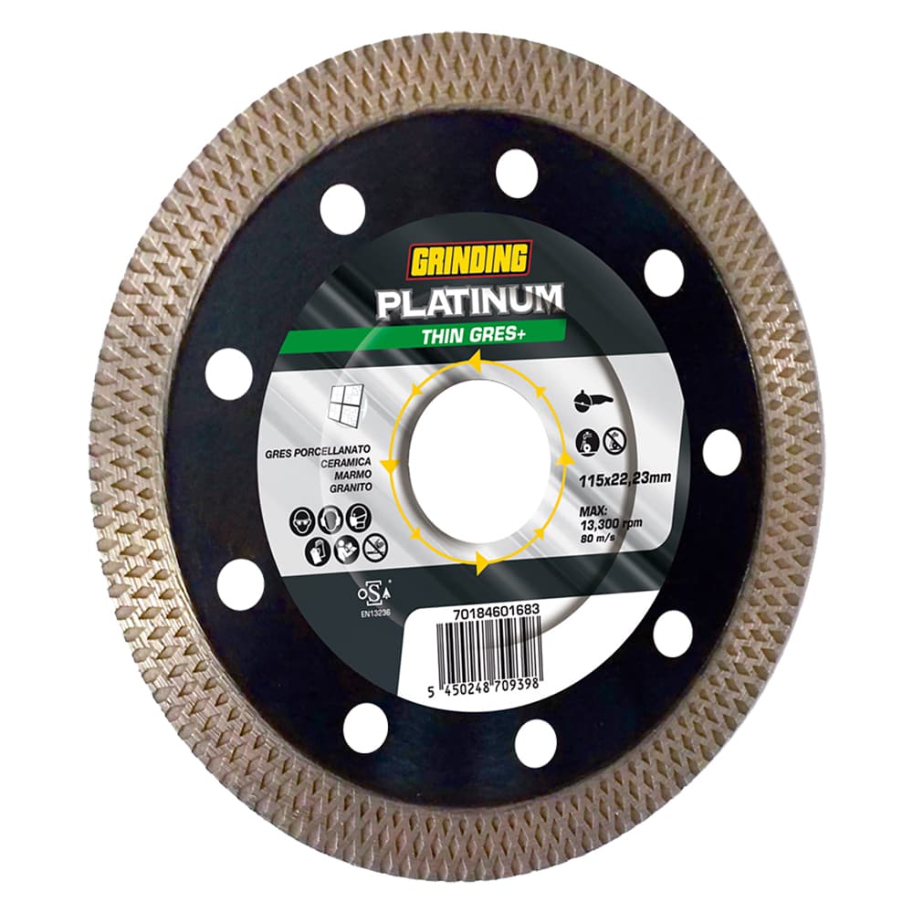 Disco Diamantato Grinding Platinum Ø 115 x 1,4 - 2