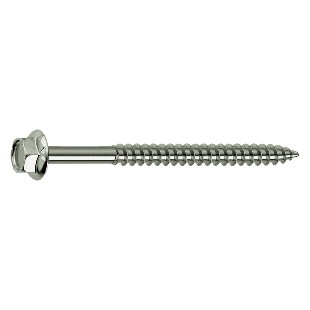 Tirafondo per Mustad 811 Legno 100 Pezzi 6,5 X 60 mm
