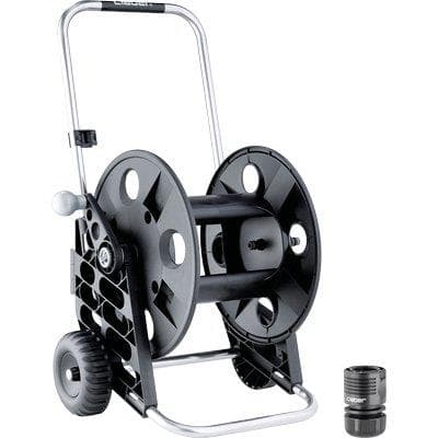 Avvolgitubo Irrigaz Carrellato Genius 60 Claber ABS Alluminio Ruote Plt - 2