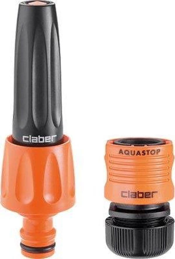Lancia Kit Pz 2 Claber Raccordo Aquastop 1/2 Self 8800 2 Pezzi - 2