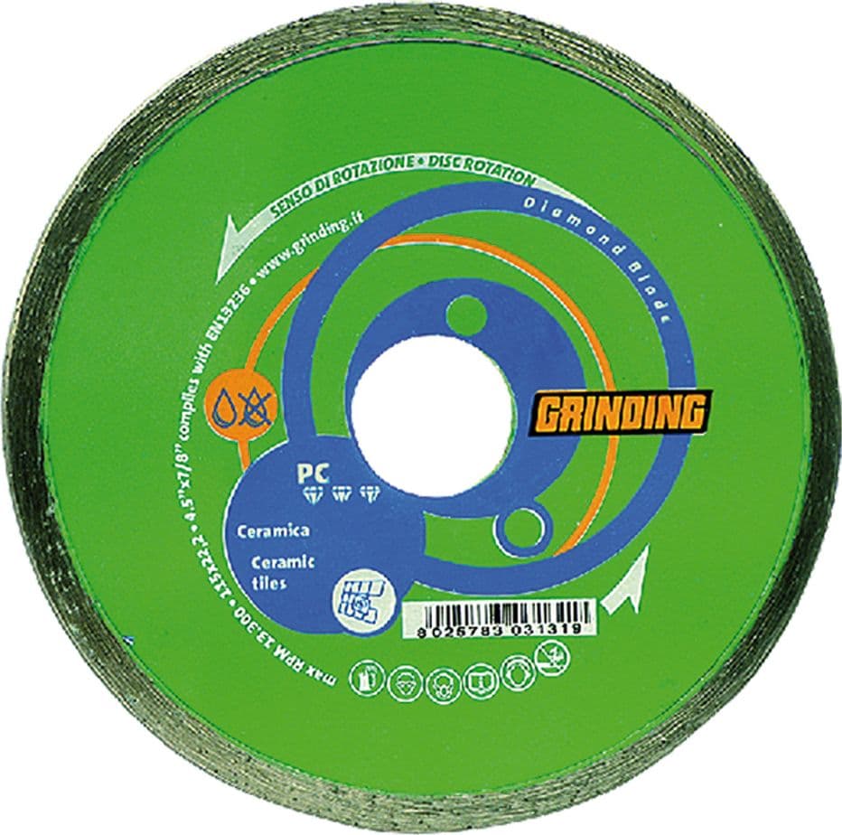 Disco Diamantato Grinding Ø 115 X 1,6 per Ceramica e Piastrelle - 2