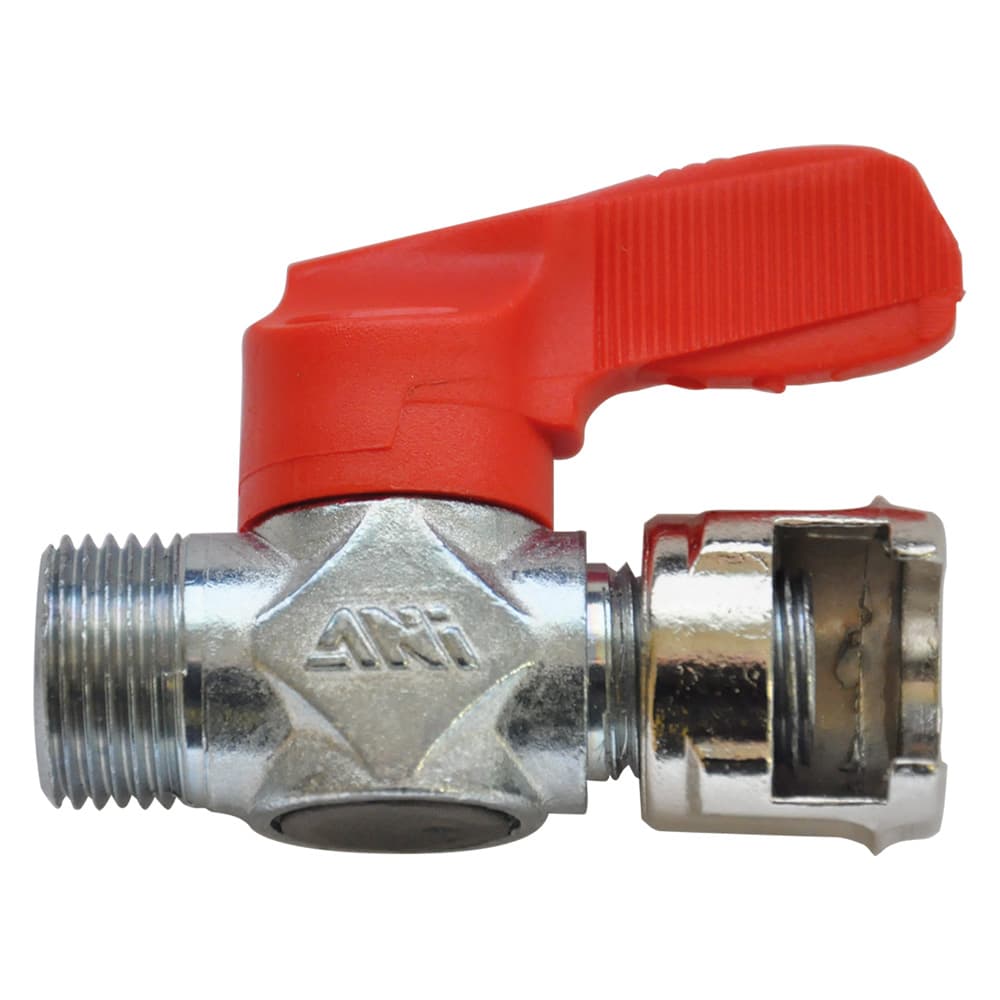 Rubinetto di Linea con Dado Fresato Air 11 ¼m Ani 13 a 5 Pezzi - 2