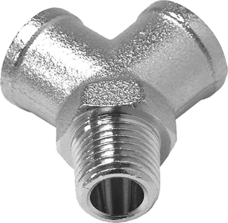 Raccordo Deviazione a Y Maschio Centrale 3/8m 3/8f Ani - 2