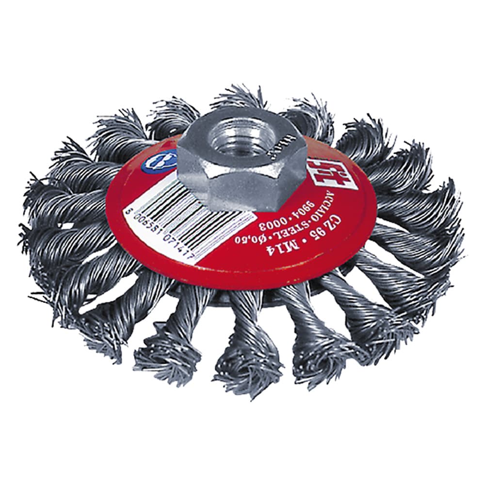 Spazzola Conica per Smerigliatrice Sit Ø 120 mm - 2