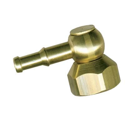 Portagomma Girevole Filetto Femmina Ap Ottone 10 3 4 F 8 mm 2 Pezzi - 2