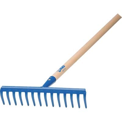 Rastrello Garden Extra con Manico Agef Acciaio Vern Faggio Denti 12 cm 30 - 2