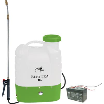 Pompa a Spalla Batteria Elettra 16 Stars 1XPB Acido Ah 9 16 L 12 V - 2