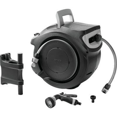 Avvolgitubo Irrigazione Kit Rewall Globo Gf Plastica con Tubo ½ 25 m - 2