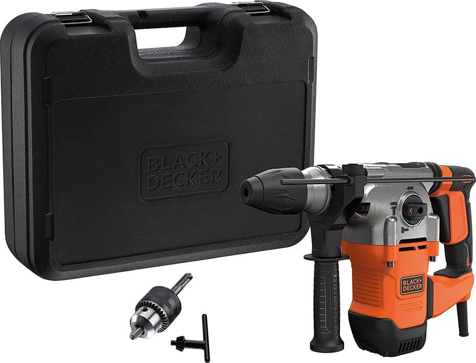Martello Tassellatore Scalpellatore Black Decker Behs03k Qs 1250 w – Black&Decker