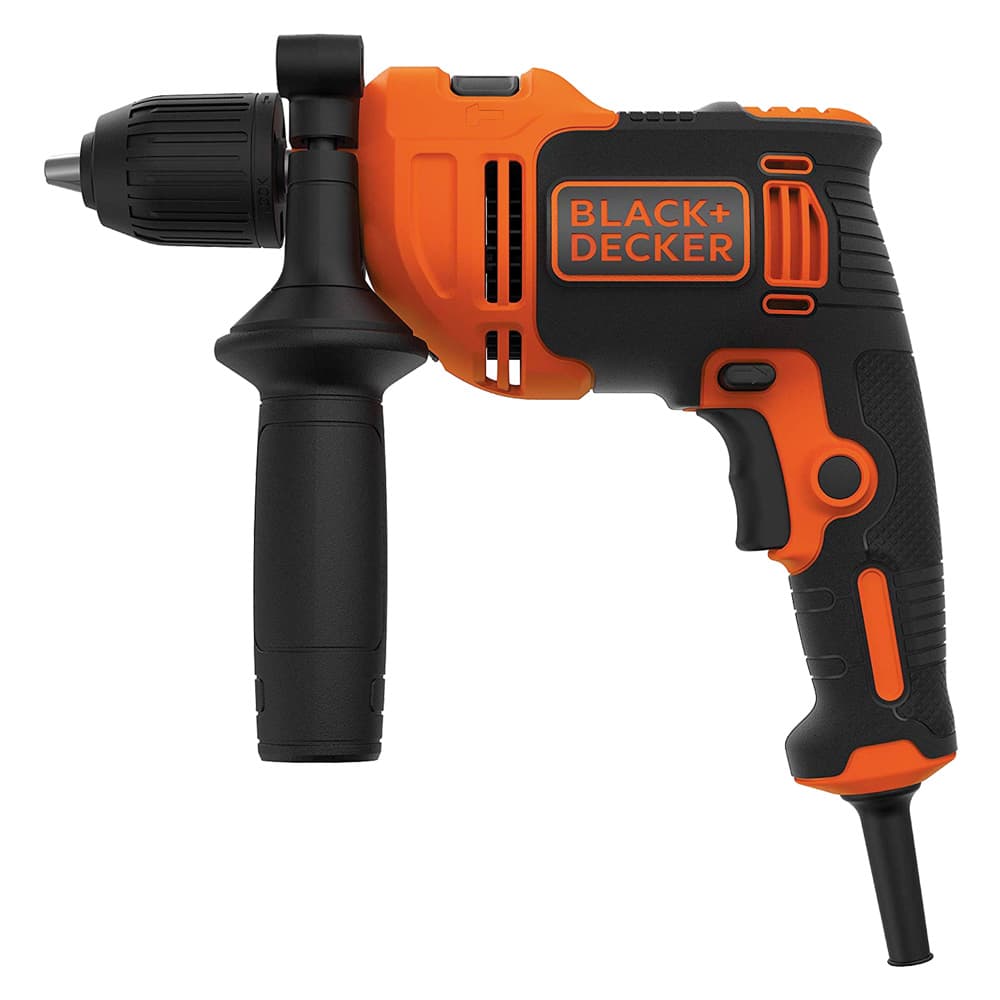Trapano a Percussione Black Decker BEH550K Qs 550 w - 2