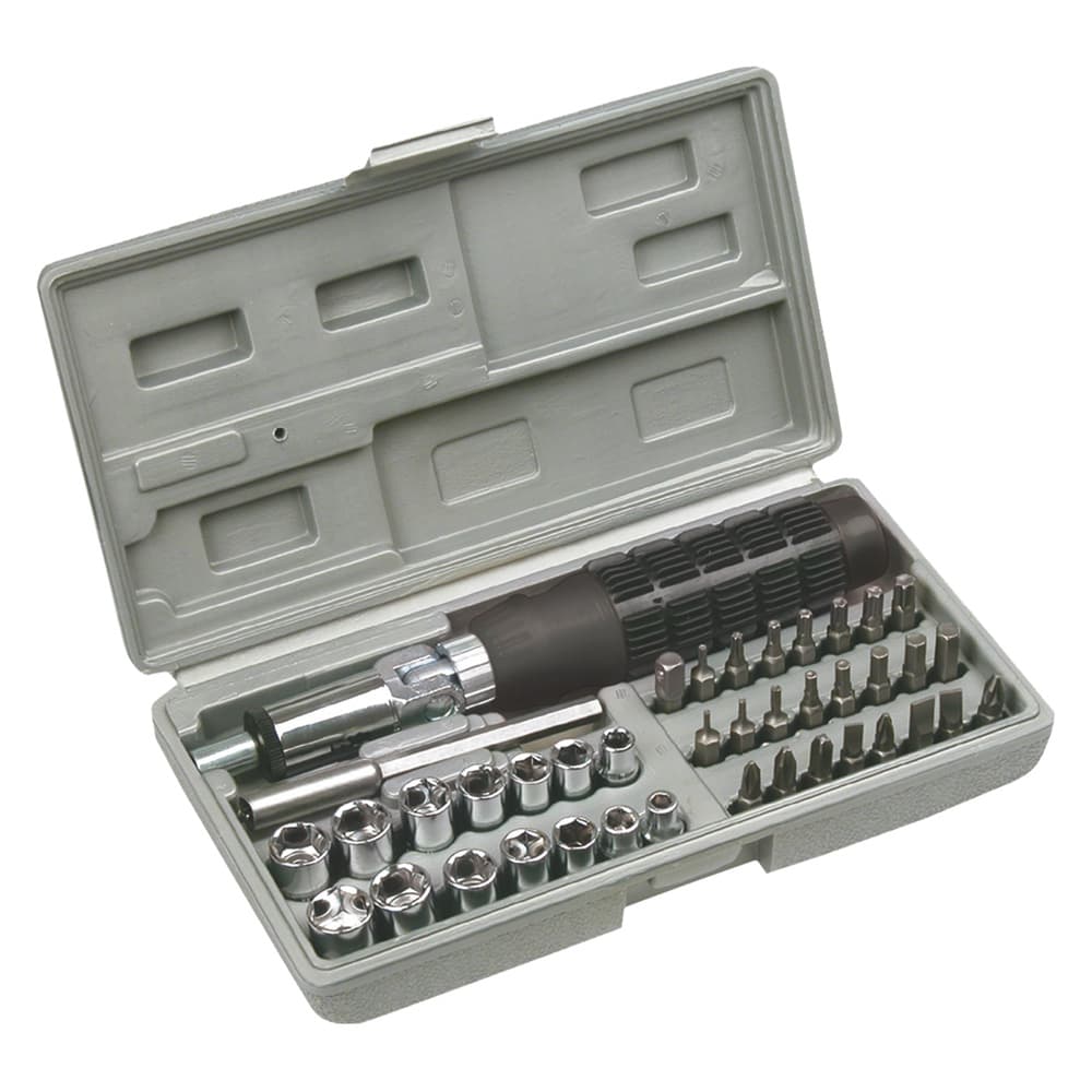Set Avvitamento con Inserti e Bussole Toptools 40 Pezzi - 2
