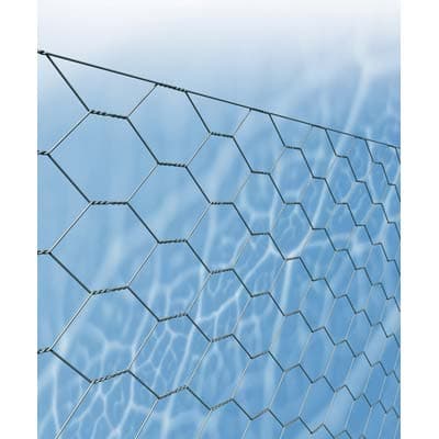 Rete Tripla Torsione Zincata 19 x 2 Stars M N° 19 x 2 N° 1 MM 06 L.50 m - 2