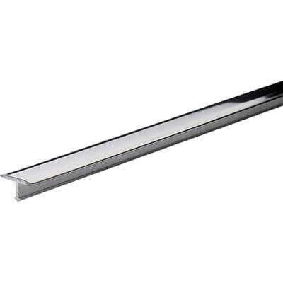 Piaggia Pavimento a Tee Arcansas AISI 430 Lucido L 14 x 9 mm 90 cm 5 Pezzi - 2