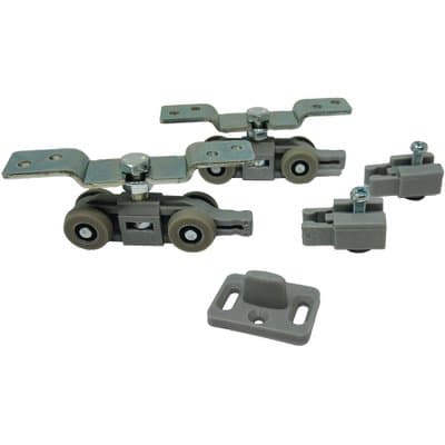 Carrelli Scorrevoli in Kit 1400 a 07 Omge per Binario 1400 Omge KIT 2 - 2