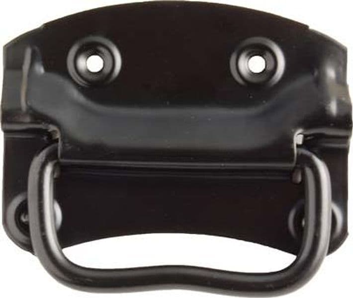 Maniglia Americana per Baule Acciaio Nero X85 Int 110 mm 12 Pezzi – Autres