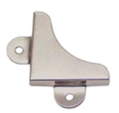 Fermaspecchio ad Angolo Ferro Nichelato Vetro 4 mm 100 Pezzi - 2