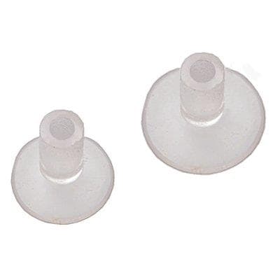 Ventosa con Gambo PVC Trasparente G 6 x 12 mm Ø 15 mm 300 Pezzi - 2
