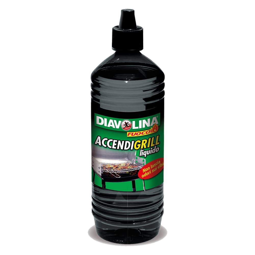 Accendigrill Liquido Diavolina 12 Pezzi 1 lt - 2
