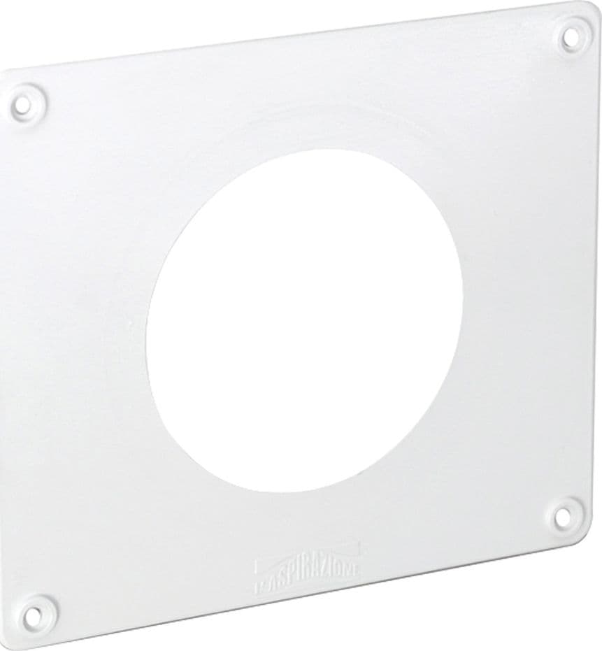 Copriforo per Tubi Aerazione Foro 125 la Ventilazione 190 X 160 mm Ø 100 mm