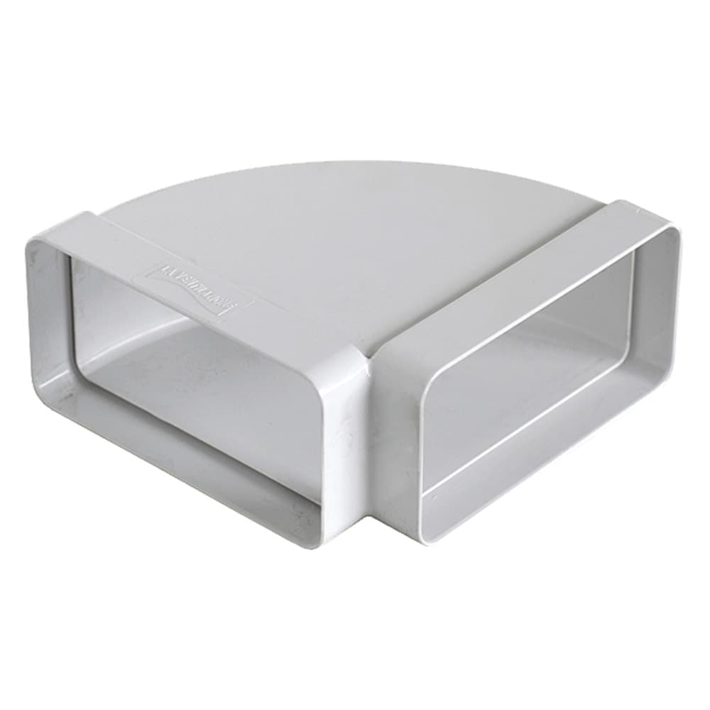 Curva per Aerazione Canalizzata la Ventilazione 120 x 60 mm - 2