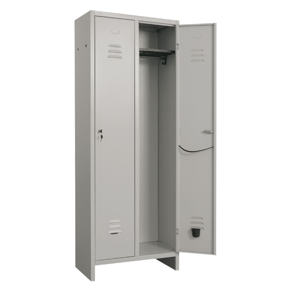 Armadio Spogliatoio 2 Posti cm L.69 X P.34 X H.180 Prometal Pratiko