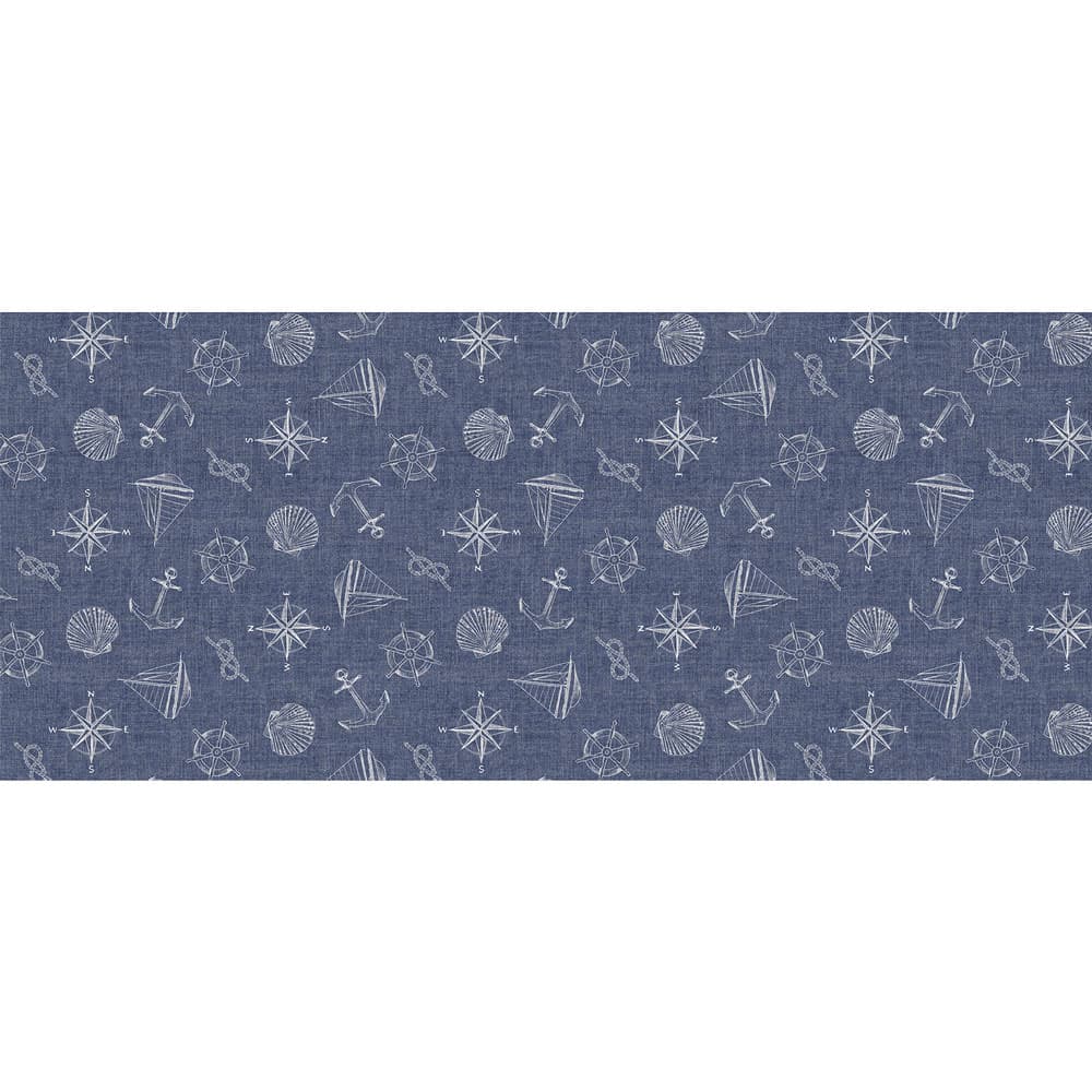 Tovagliato Fantasia Mare Nautica Art 18Q 01 Bonita Ptex R - 2