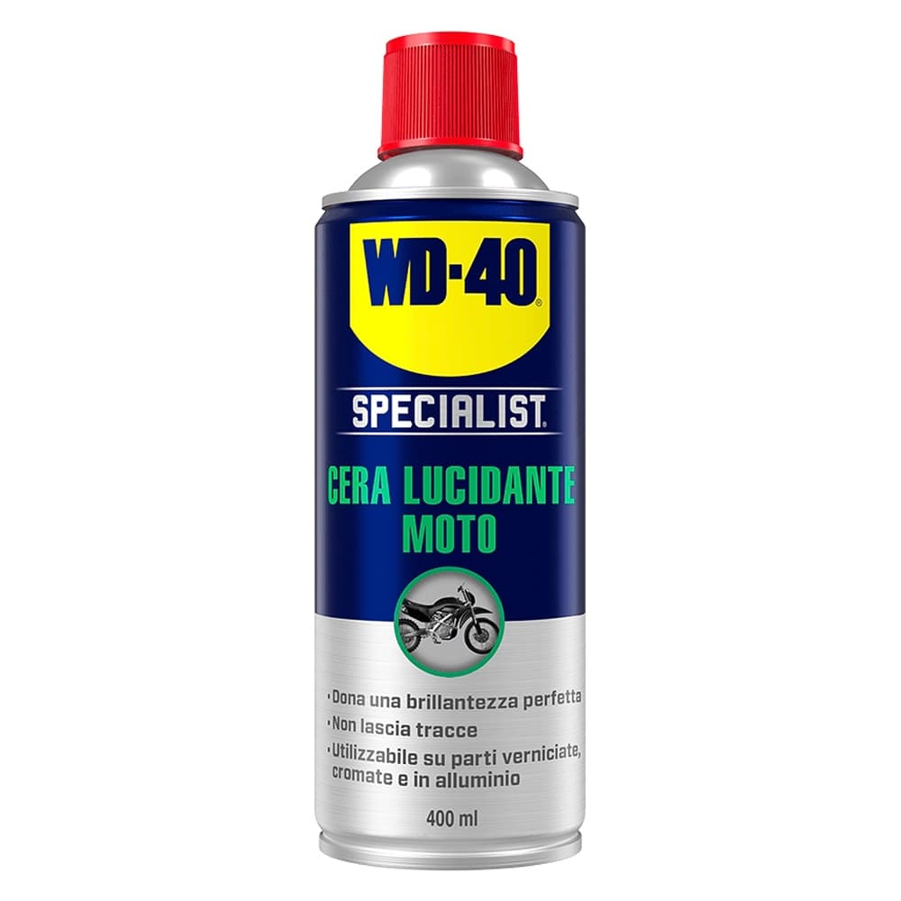 Cera Lucidante per Moto Wd 40 in Alluminio 400 ml – Wd-40