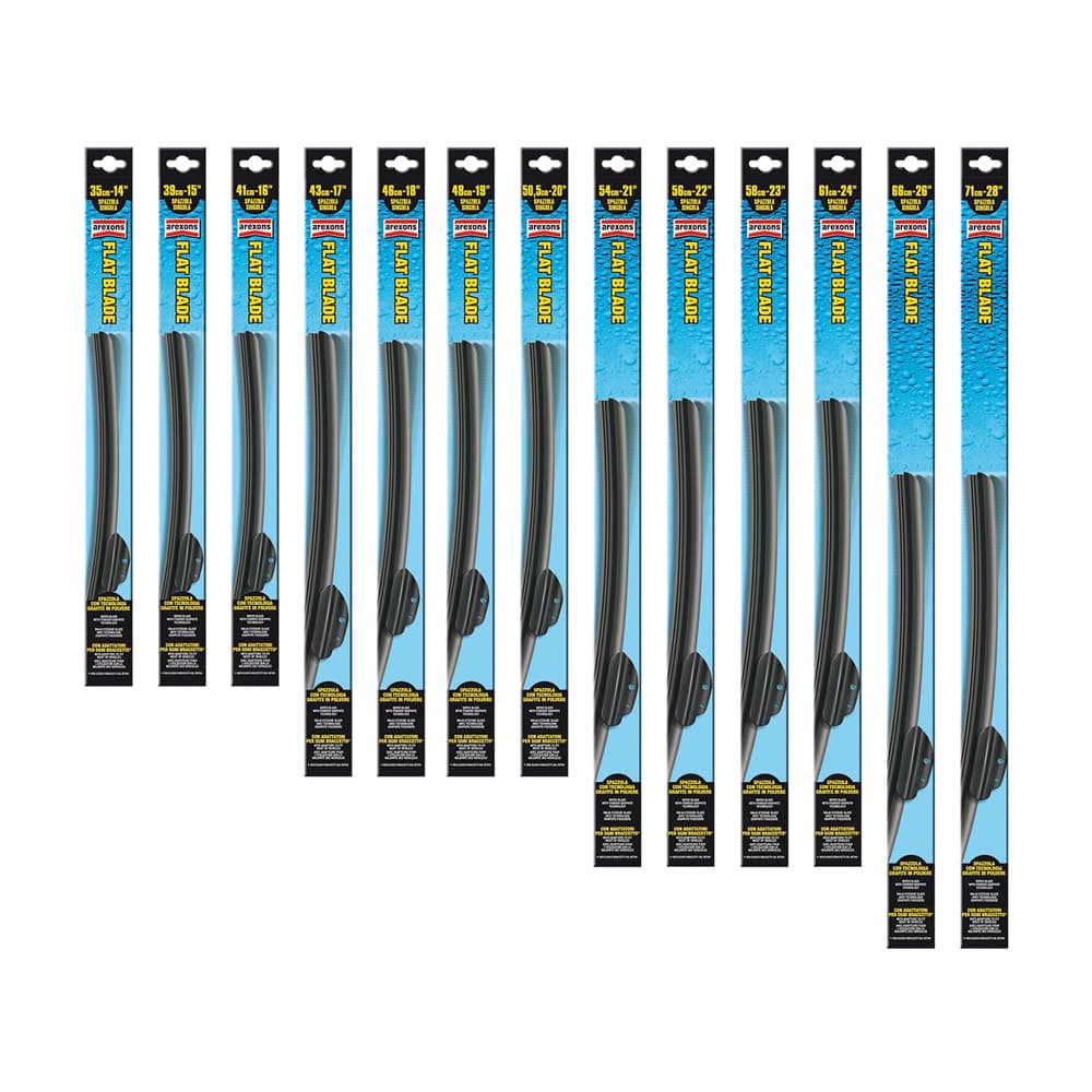 Spazzola Tergicristallo Art 56 Arexons Flat Blade 8138 cm - 2