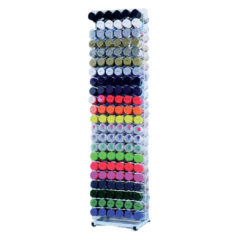 Espositore Vuoto per Smalto Spray 132 Posti (1 Pannello Fisso) Arexons - 2