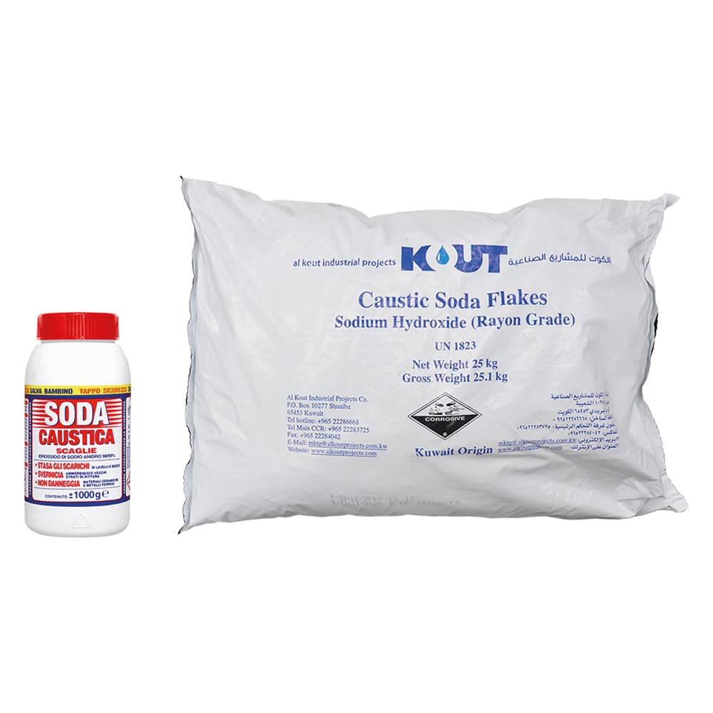 Soda Caustica Barattolo Norma Ce Marten 12 Pezzi 1 kg - 2