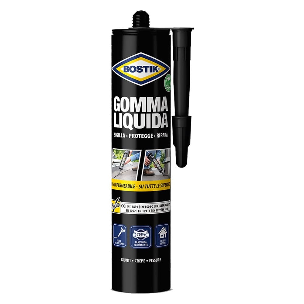 Gomma Liquida Impermeabilizzante Cartuccia Bostik 310 Gr