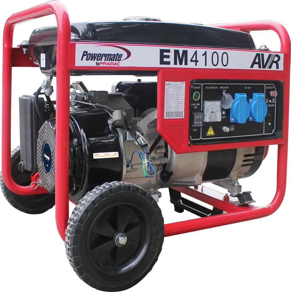 Generatore 3500 Watt (212 Cc) Pramac Em 4100 - 2
