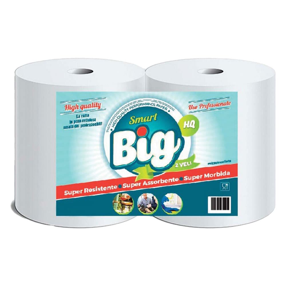 Bobina Paperdi Smart Big Carta a Rotolo Circa 2 1,22 kg - 2