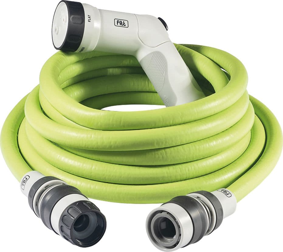 Tubo Estensibile per Giardino in Kit Fino a Colori Assortiti Fitt 25 Mt