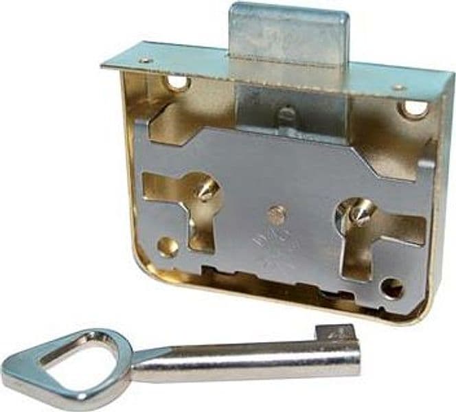 Serratura per Mobili ad Applicare 25 mm 5 Pezzi - 2