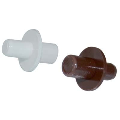 Mensolina Reggipiano a Infilare Plastica 6 Marrone Ø 5 mm 1000 Pezzi - 2