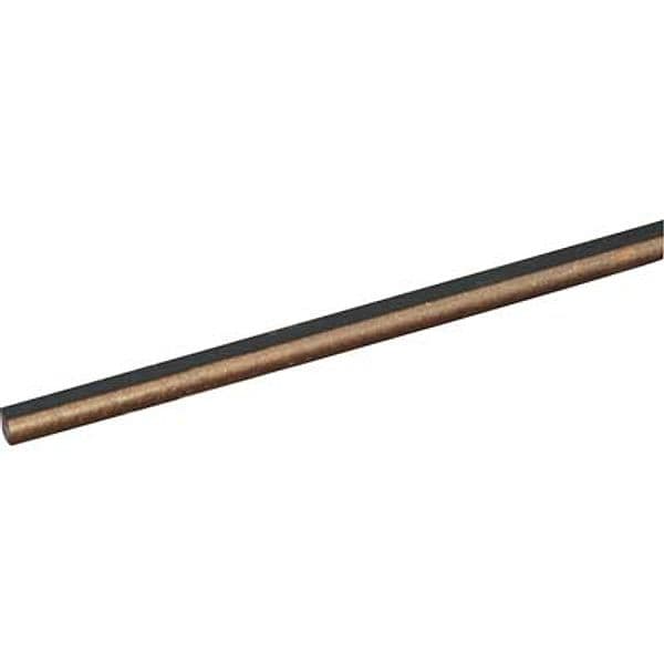Asta Serratura ad Aste Rotanti Acciaio Bronzato 130 cm 2 Pezzi - 2