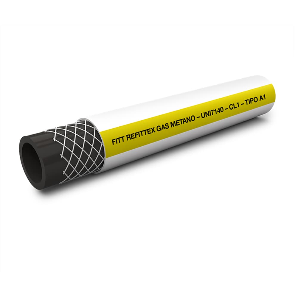Tubo per Gas Metano Rotolo 50 mt Fitt Refittex Ø 13 mm x 20 - 2