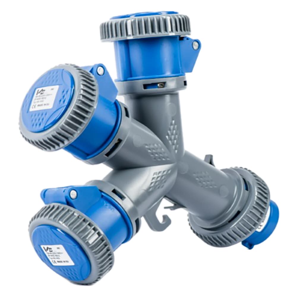 Adattatore Industriale Triplo Vb 230V - 2