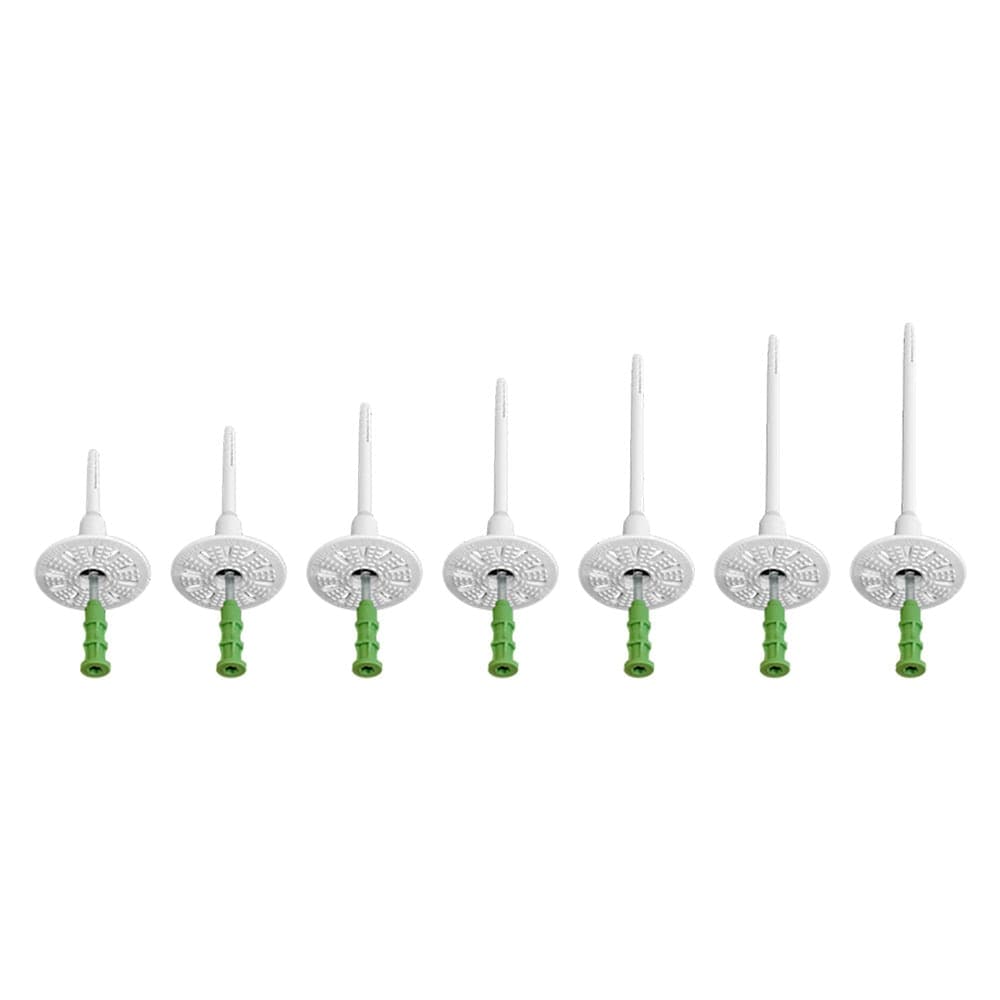 Tassello Pannelli Isolanti con Chiodo Acciaio 115 mm 200 Pezzi Ø 4,4 mm – Autres